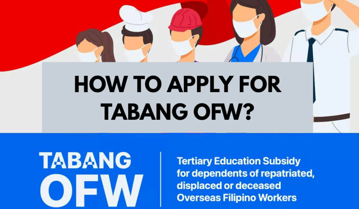 Paano mag apply sa Tabang OFW Scholarship Program
